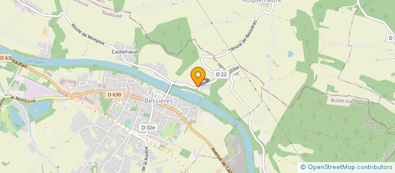 localisation de l'entreprise LE ROUMEGOUS  BESSIERES