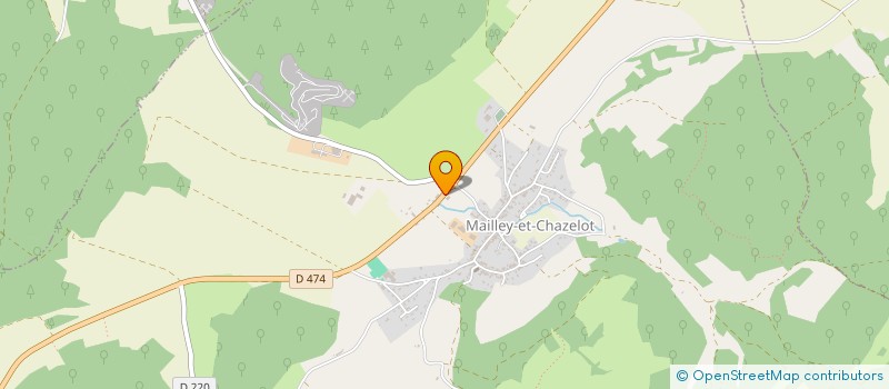 localisation de l'entreprise LE ROUSS'L  MAILLEY-ET-CHAZELOT