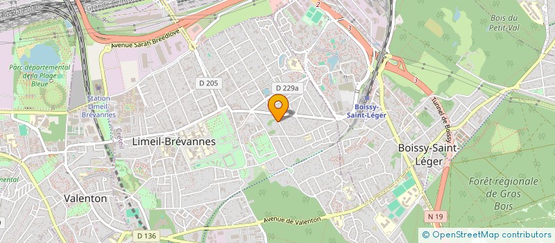 localisation de l'entreprise LE ROUVRAY à LIMEIL-BREVANNES