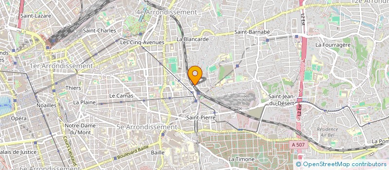 localisation de l'entreprise LE ROUX à MARSEILLE