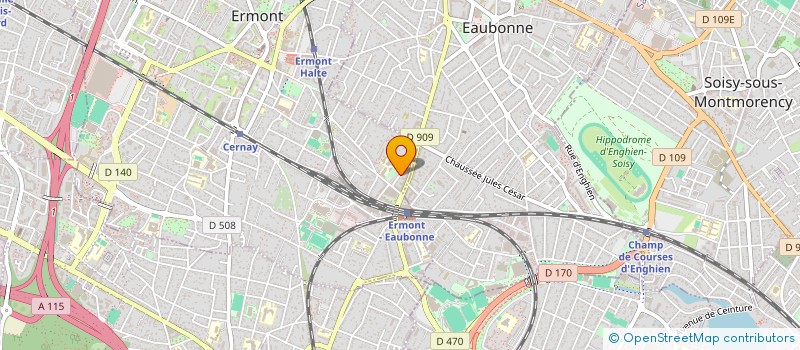 localisation de l'entreprise LE ROUX CORP à ERMONT