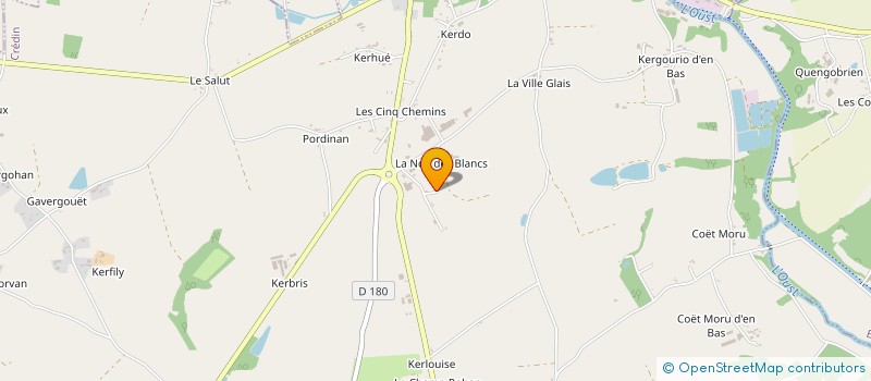 localisation de l'entreprise LE ROUX COUVERTURE  CREDIN