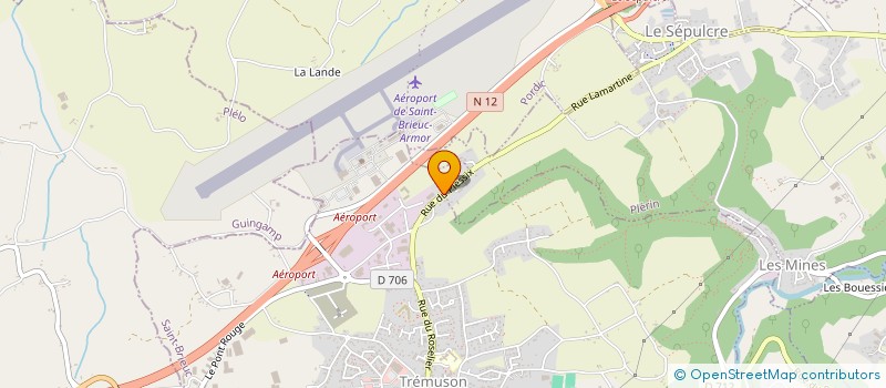 localisation de l'entreprise LE ROUX ELR  TREMUSON