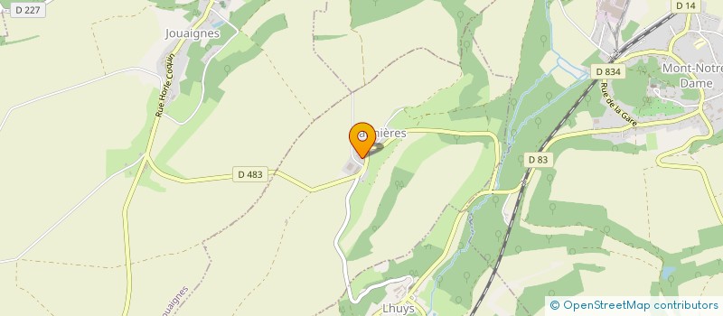 localisation de l'entreprise LE ROUX TANNIERES  TANNIERES