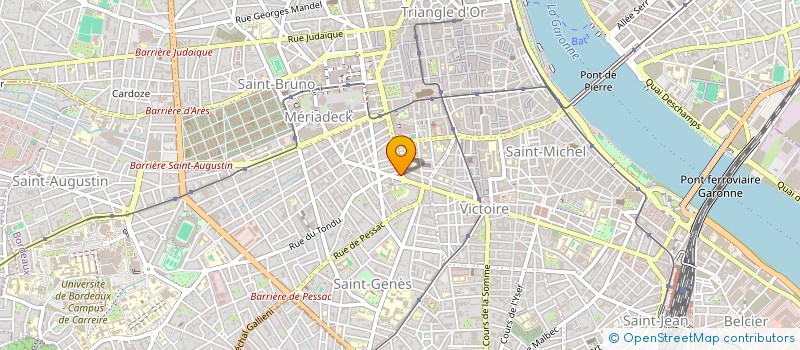 localisation de l'entreprise LE ROUZIC  BORDEAUX