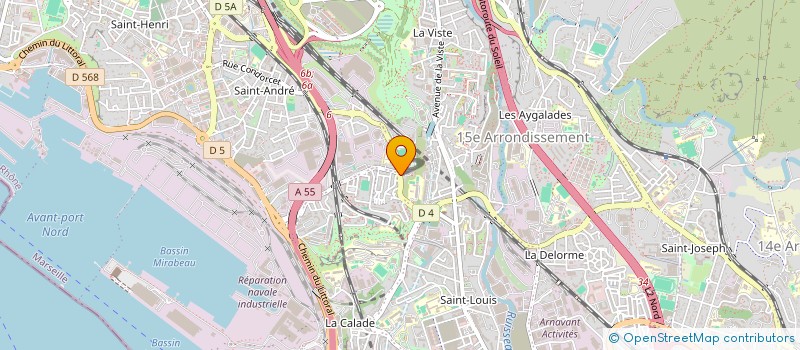 localisation de l'entreprise LE ROVE  MARSEILLE