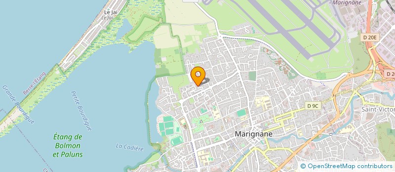localisation de l'entreprise LE ROVE 91  MARIGNANE