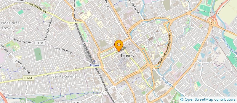 localisation de l'entreprise LE ROY à TROYES
