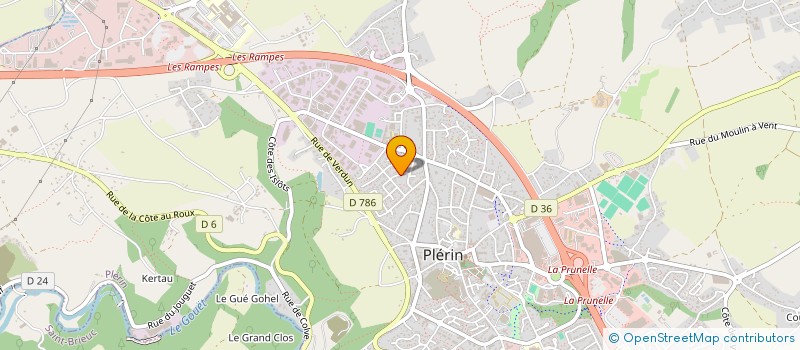 localisation de l'entreprise LE ROY à PLELO