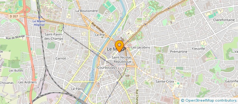 localisation de l'entreprise LE ROY D'YS à LE MANS