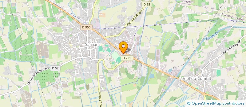 localisation de l'entreprise LE ROY DU CARRELAGE ESPAGNOL  SARRIANS