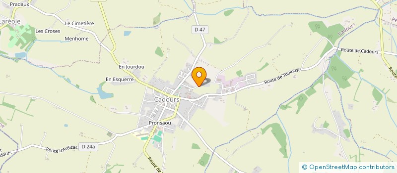 localisation de l'entreprise LE ROY EURL à CADOURS