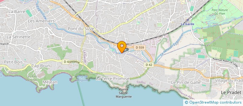 localisation de l'entreprise LE ROY FACTORY à LA GARDE