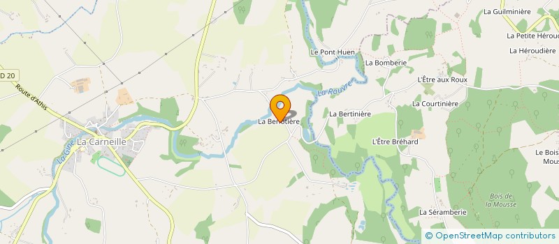 localisation de l'entreprise LE ROY INVEST à ATHIS-VAL DE ROUVRE