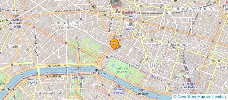 localisation de l'entreprise LE ROY J F CHIESA LEROY CHAPPE à PARIS