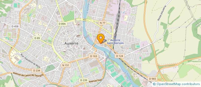 localisation de l'entreprise LE ROYAL 2 à AUXERRE