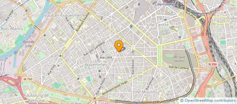 localisation de l'entreprise LE ROYAL à LILLE