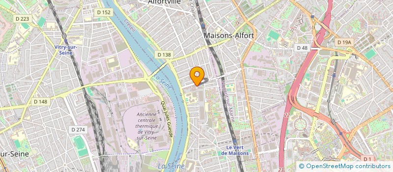 localisation de l'entreprise LE ROYAL à ALFORTVILLE