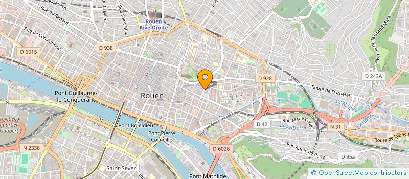 localisation de l'entreprise LE ROYAL à ROUEN