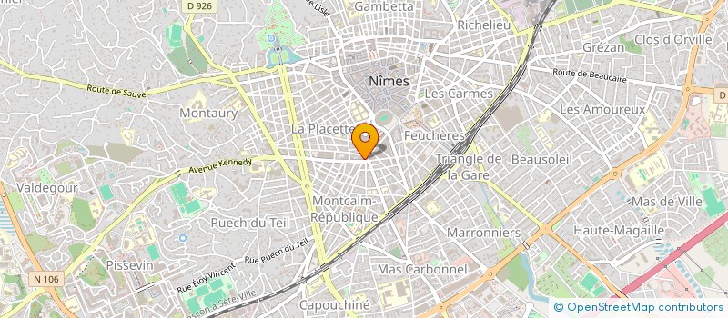 localisation de l'entreprise LE ROYAL à NIMES