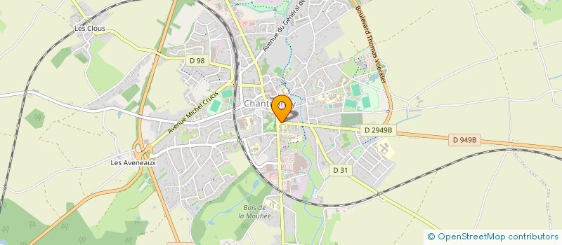 localisation de l'entreprise LE ROYAL  CHANTONNAY