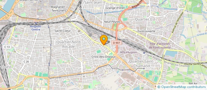 localisation de l'entreprise LE ROYAL  AVIGNON