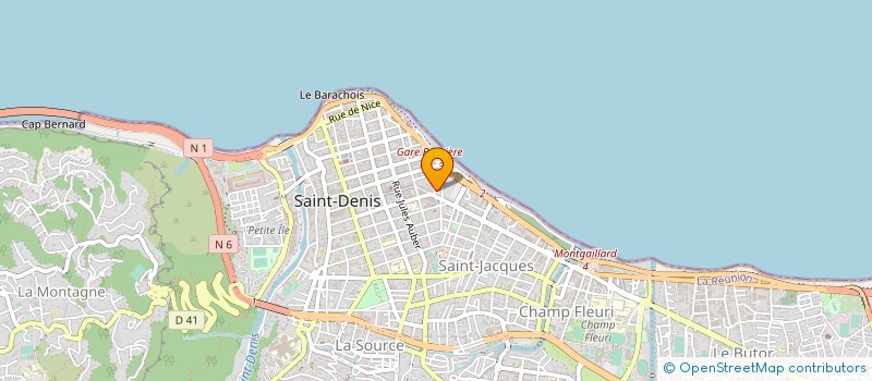 localisation de l'entreprise LE ROYAL à SAINT-DENIS