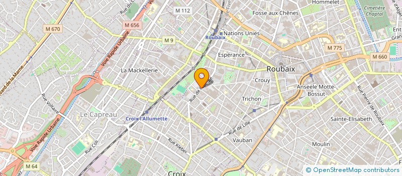 localisation de l'entreprise LE ROYAL à ROUBAIX