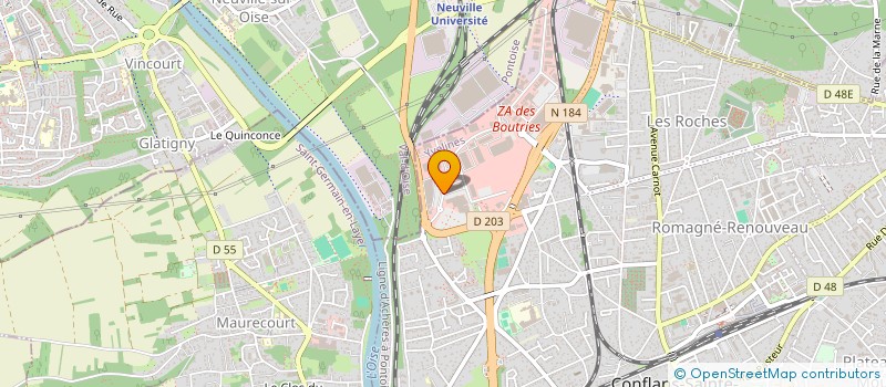 localisation de l'entreprise LE ROYAL BAMBOU  CONFLANS-SAINTE-HONORINE