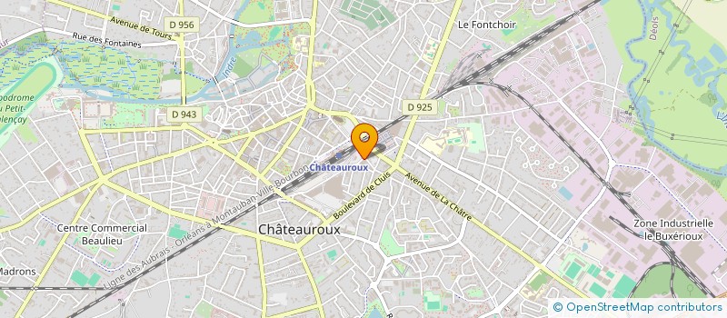 localisation de l'entreprise LE ROYAL CHATEAUROUX à CHATEAUROUX
