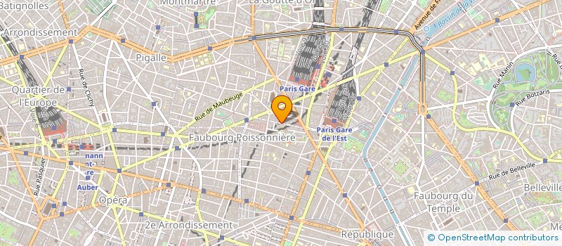 localisation de l'entreprise LE ROYAL DELICE à PARIS
