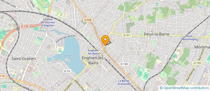 localisation de l'entreprise LE ROYAL MONTMORENCY  MONTMORENCY