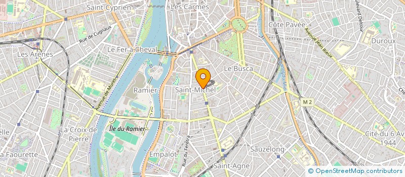 localisation de l'entreprise LE ROYAL SAINT MICHEL à TOULOUSE