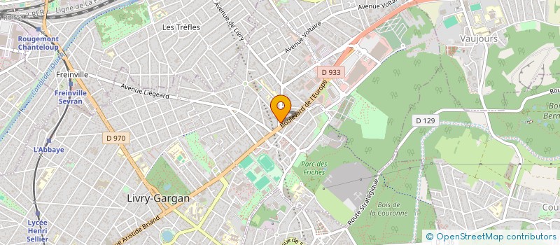 localisation de l'entreprise LE ROYAL TOKYO à LIVRY-GARGAN