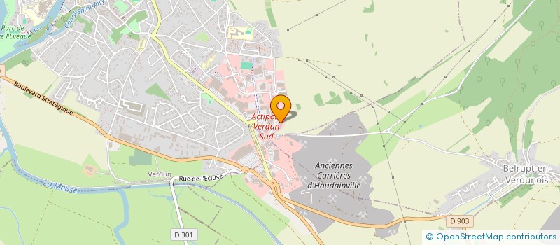 localisation de l'entreprise LE ROYAUME à VERDUN