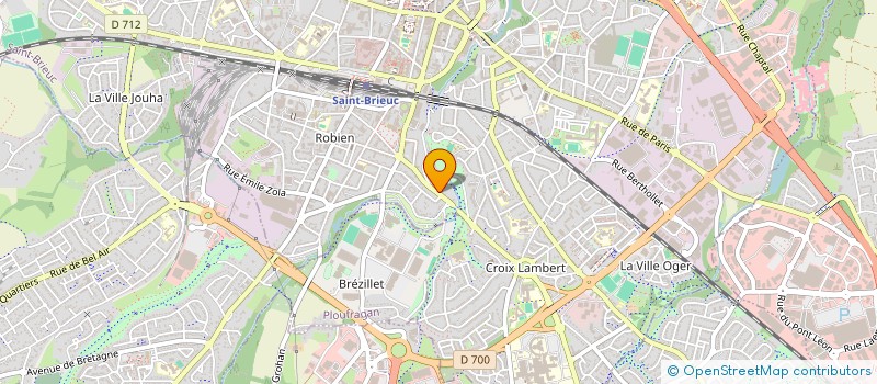 localisation de l'entreprise LE ROYAUME à SAINT-BRIEUC