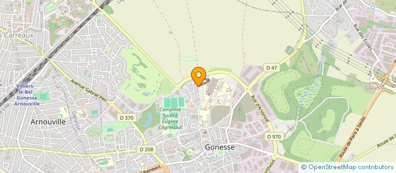 localisation de l'entreprise LE ROYAUME  GONESSE