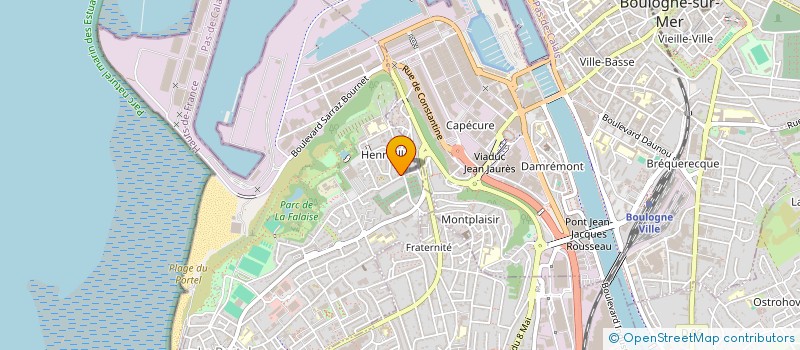 localisation de l'entreprise LE ROYAUME D'ARTHUR  LE PORTEL