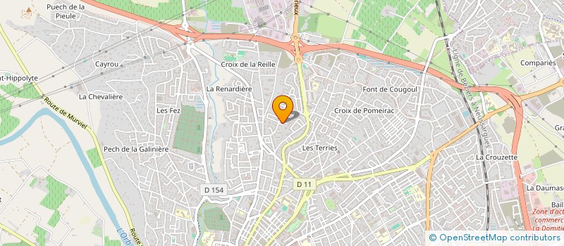 localisation de l'entreprise LE ROYAUME DE L'EVEIL à BEZIERS