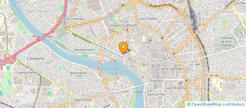 localisation de l'entreprise LE ROYAUME DE L'HOMME à TOULOUSE