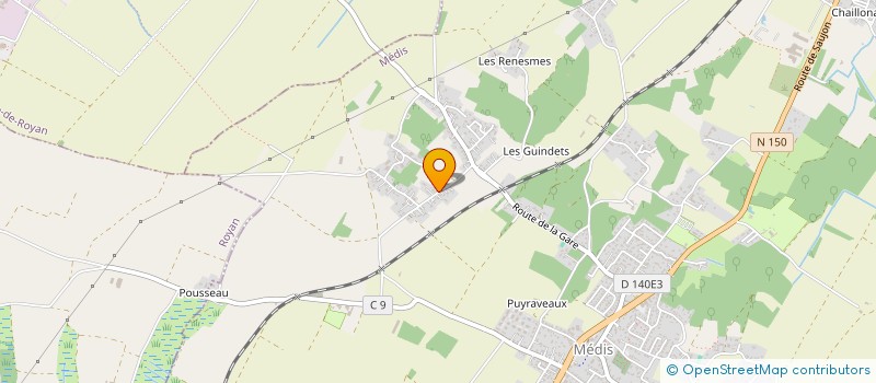 localisation de l'entreprise LE ROYAUME DE L'OCEAN  MEDIS