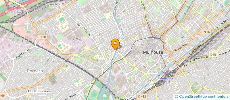 localisation de l'entreprise LE ROYAUME DE SIAM  MULHOUSE