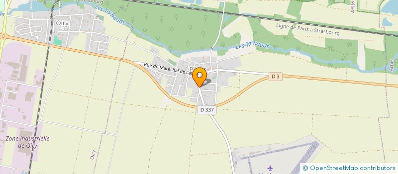 localisation de l'entreprise LE ROYAUME DES 5  PLIVOT