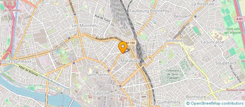 localisation de l'entreprise LE ROYAUME DES ANIMAUX à TOULOUSE