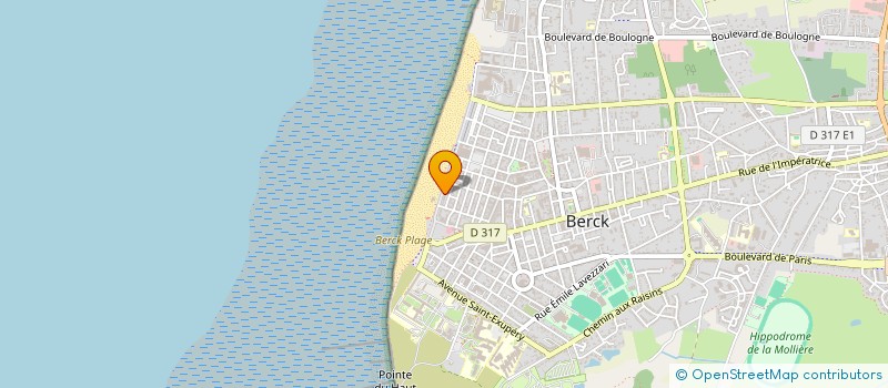 localisation de l'entreprise LE ROYAUME DES DELICES à BERCK