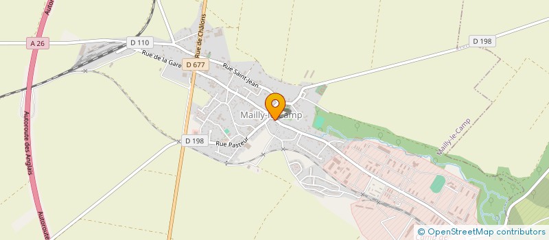 localisation de l'entreprise LE ROYAUME DES MERVEILLES à MAILLY-LE-CAMP