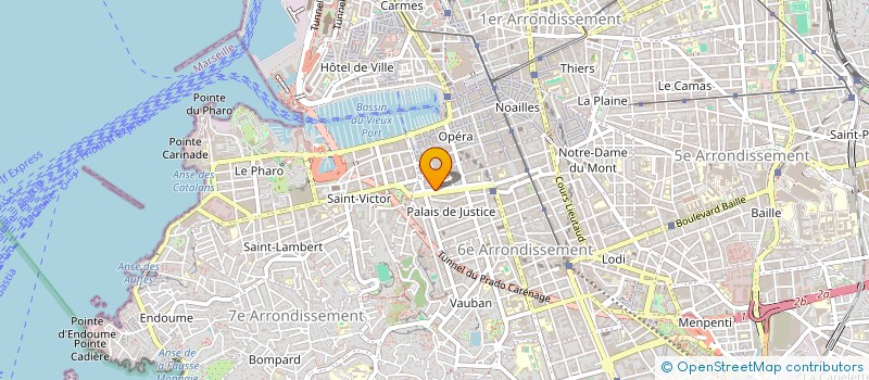 localisation de l'entreprise LE ROYAUME DES SOURIRES D'ENFANTS à MARSEILLE