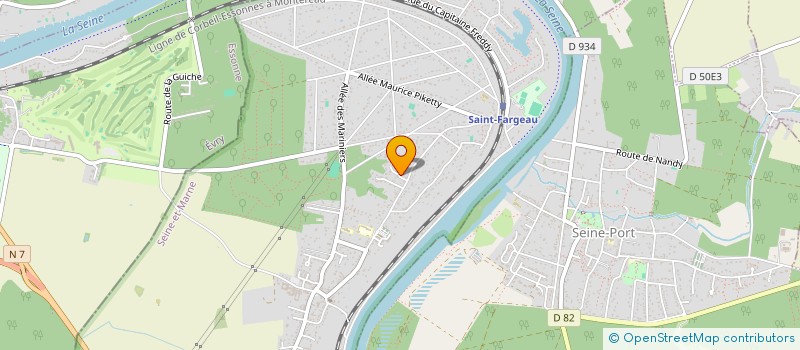 localisation de l'entreprise LE ROYAUME DU FROMAGE  SAINT-FARGEAU-PONTHIERRY