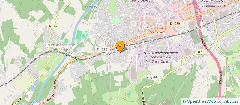 localisation de l'entreprise LE ROYAUME DU JEU  SAINT-PANTALEON-DE-LARCHE