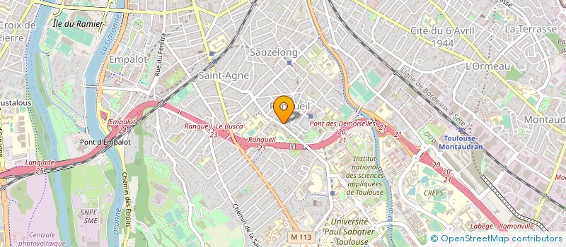 localisation de l'entreprise LE RUBIS à TOULOUSE